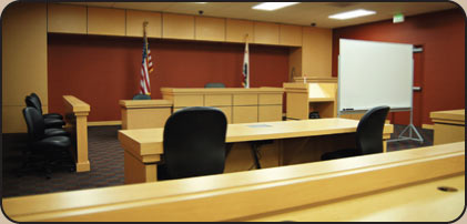 courtroom for general litigation